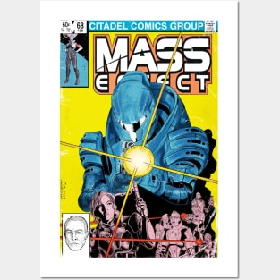 MASS EFFECT NO 68 COVER Posters and Art